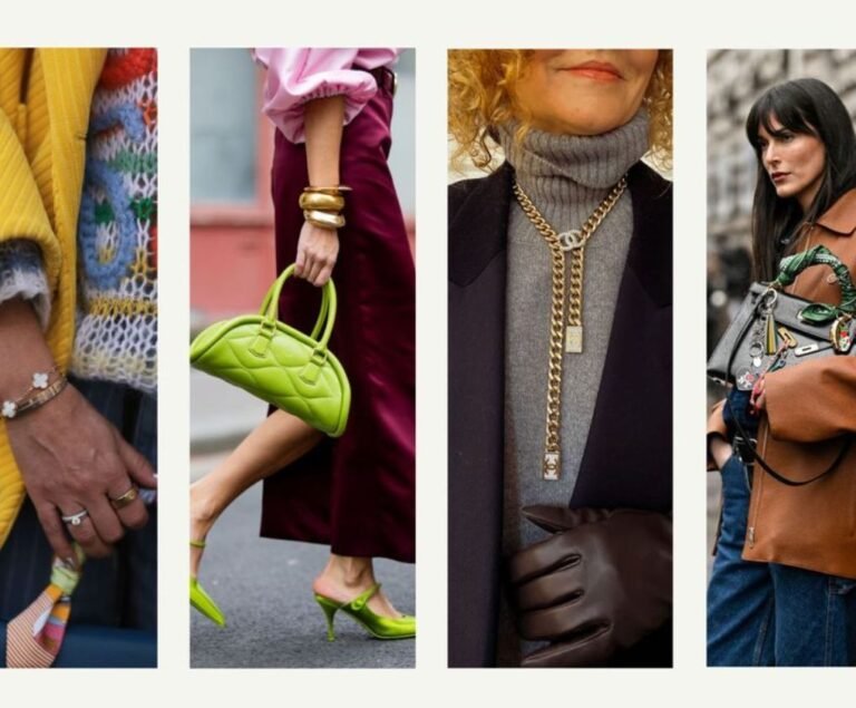 How to accessorize outfits using jewelry, bag, and shoes