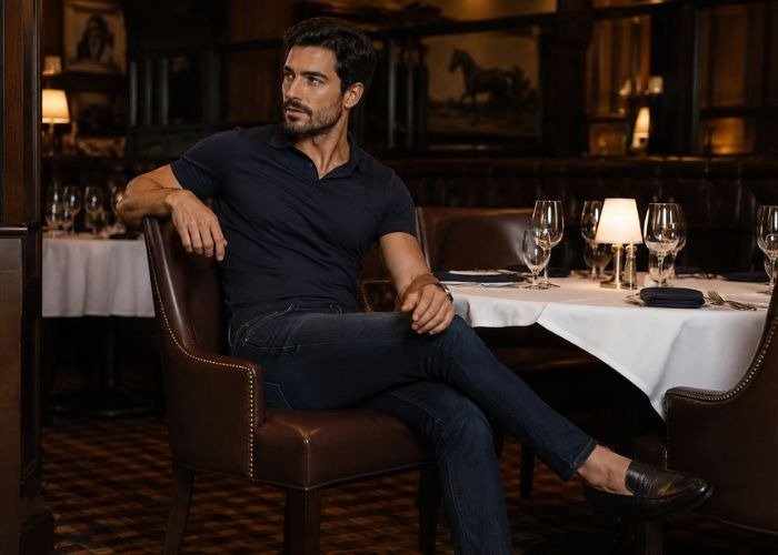 Smart casual outfit ideas for men at Fogo de Chão