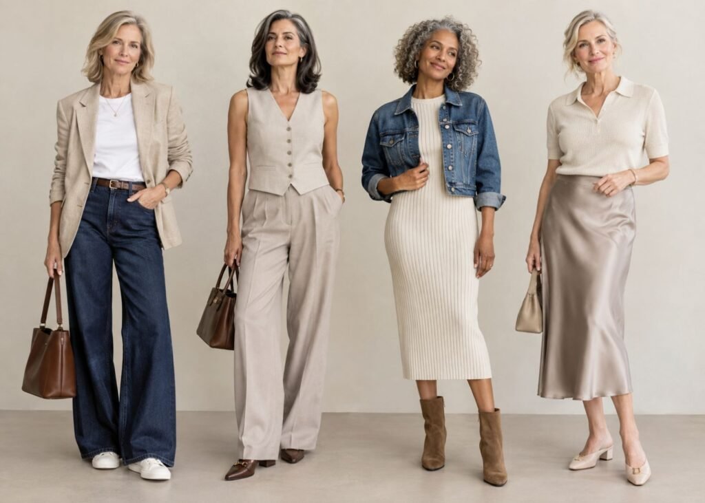 Easy 2026 outfit ideas for women over 50